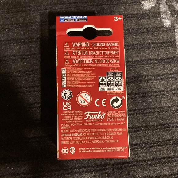 Funko Pop! Pocket Vinyl Figure Keychain Shazam 2 Fury of the Gods - Picture 9 of 9